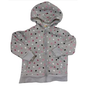 4/$25 Healthtex Girls Fleece Zip Up Hoodie Size 4T